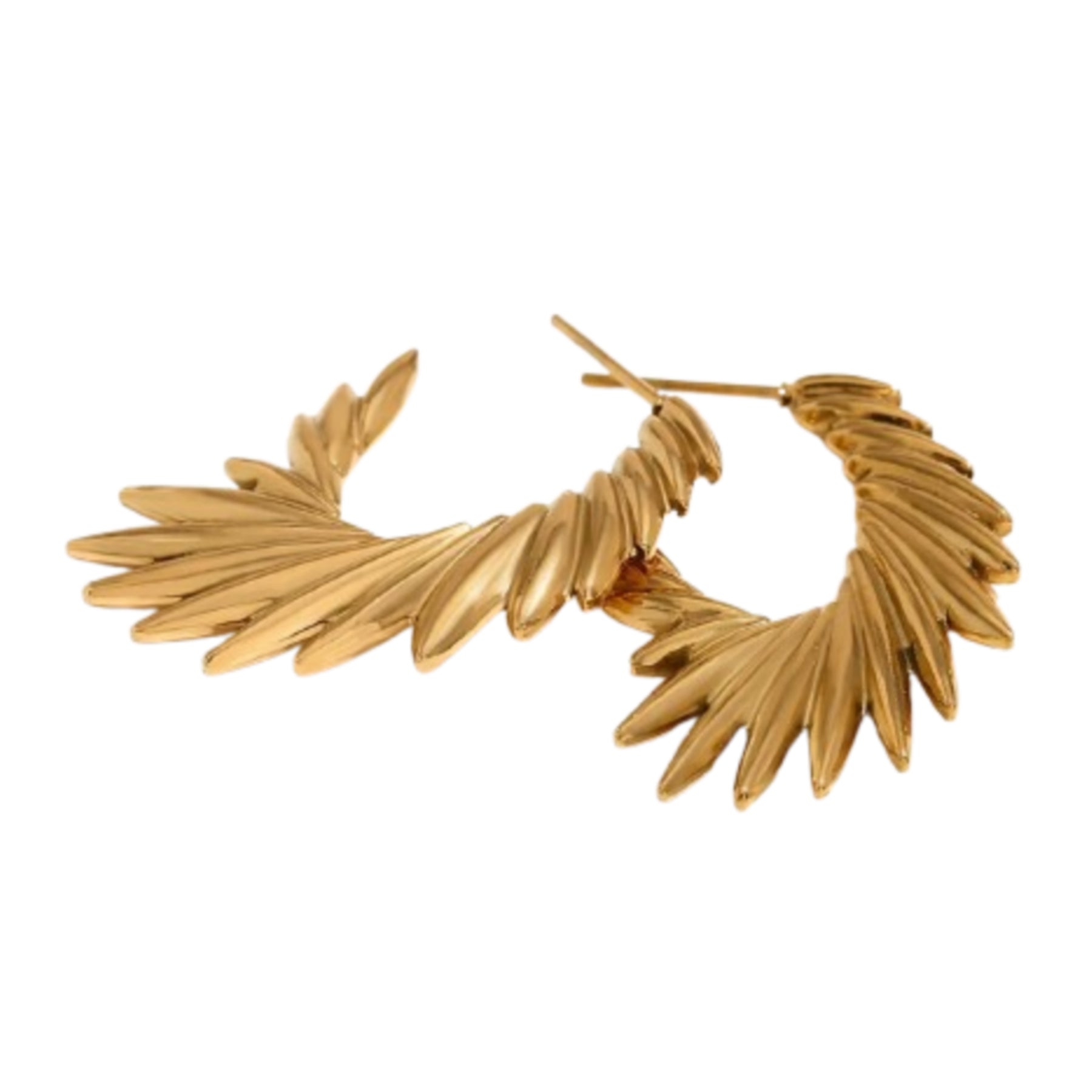 Brinco Angel Banhado a Ouro 18K