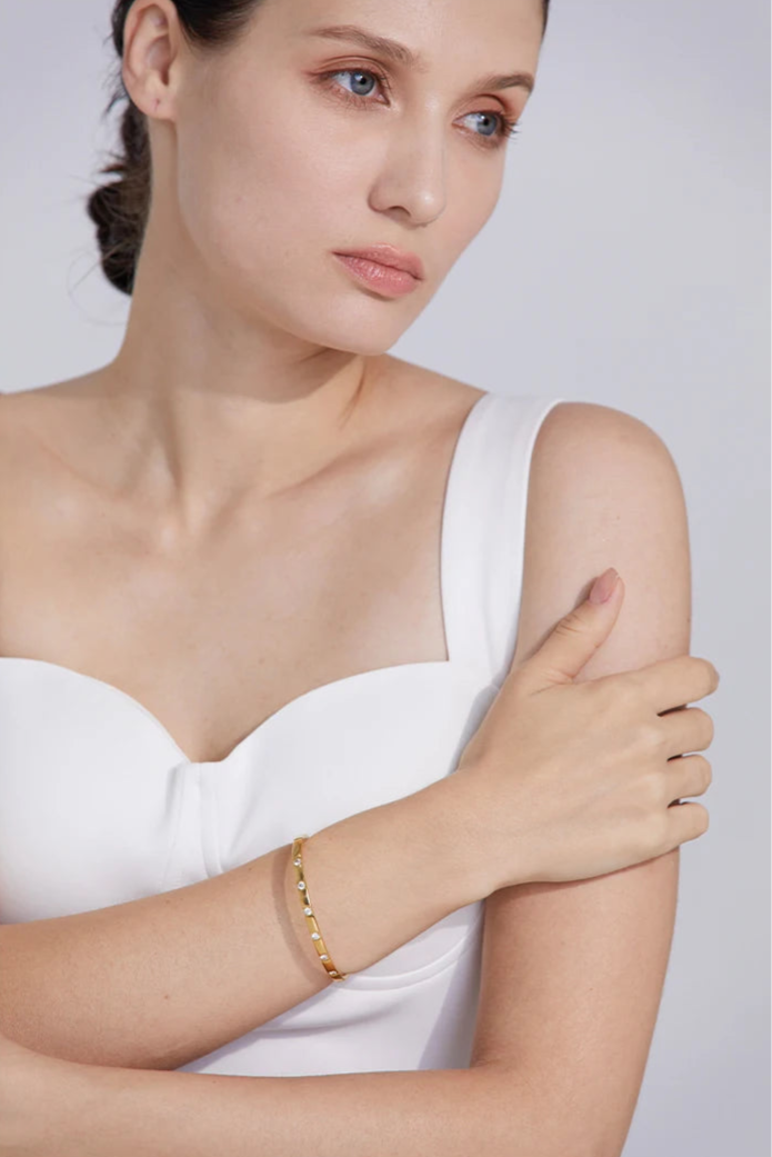 Pulseira Luxo Sete Pedras