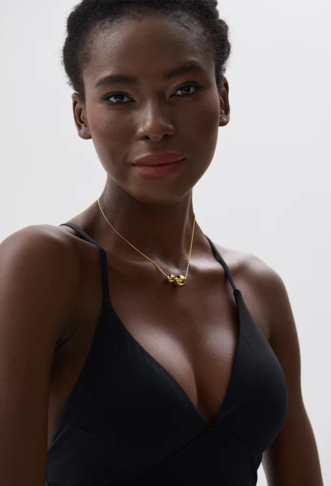 Colar Pérolas Assimétricas