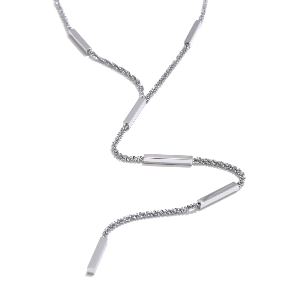 Colar Gravatinha Pingente Palito