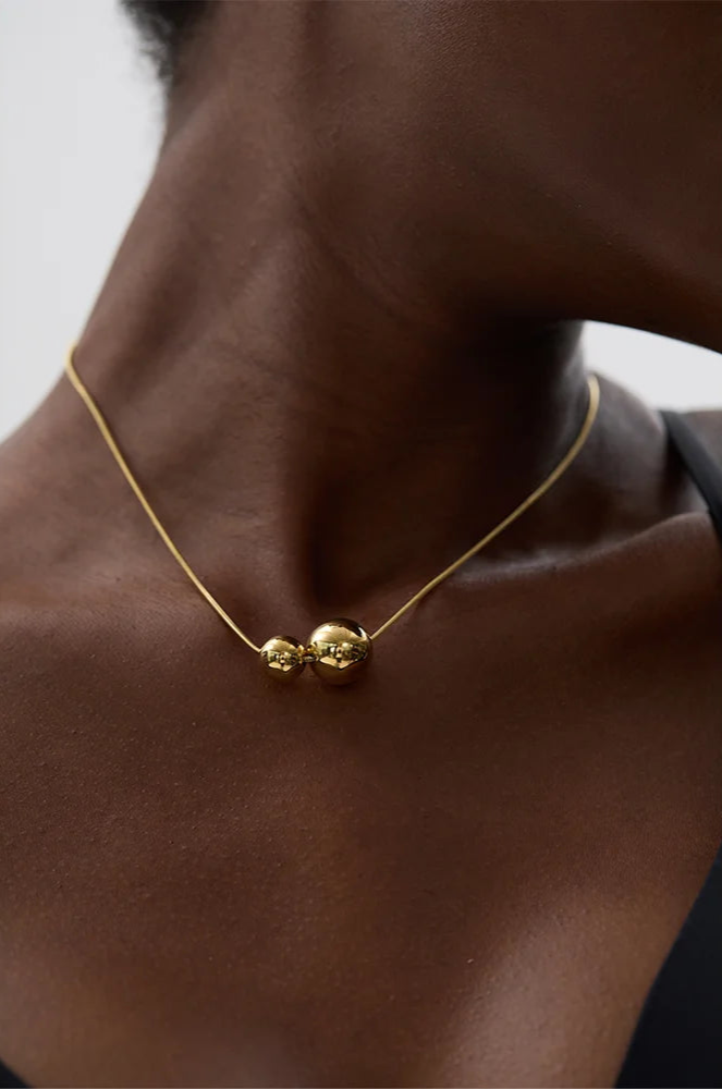 Colar Pérolas Assimétricas