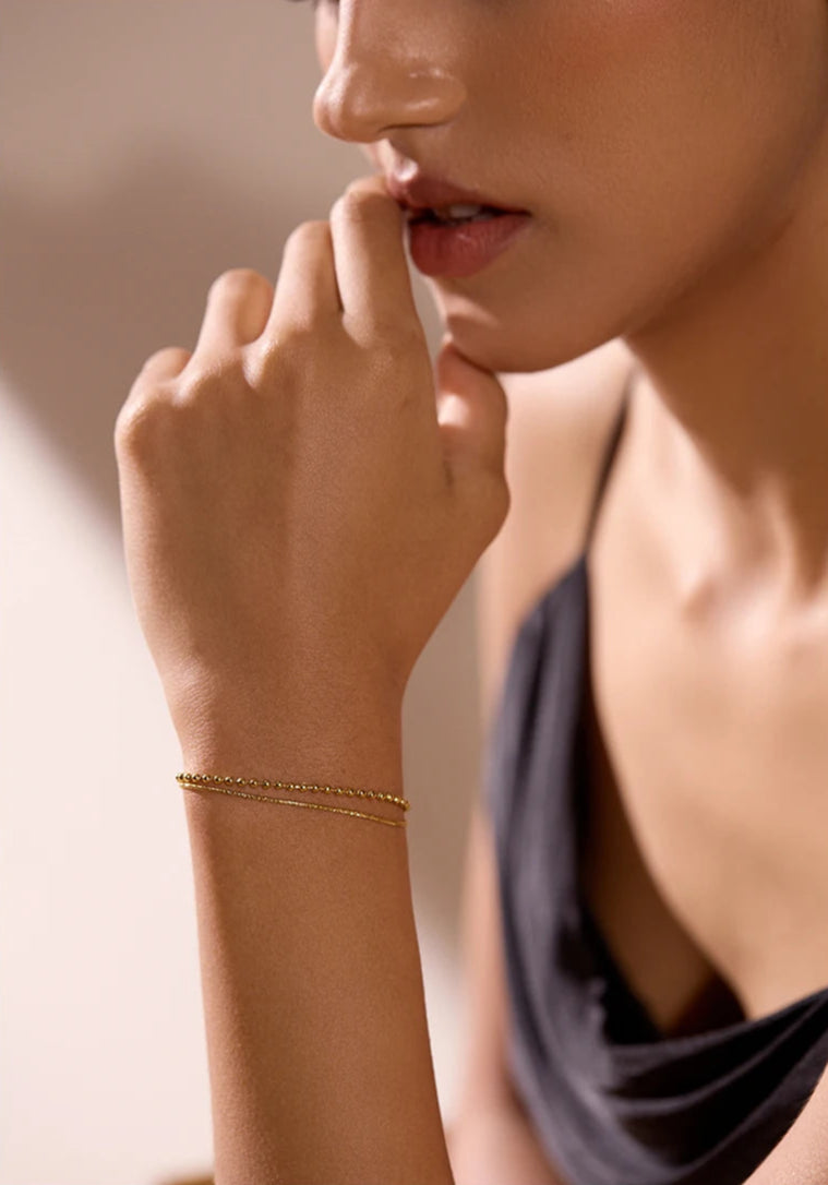 Pulseira Feminina Corrente Duo - Cleo