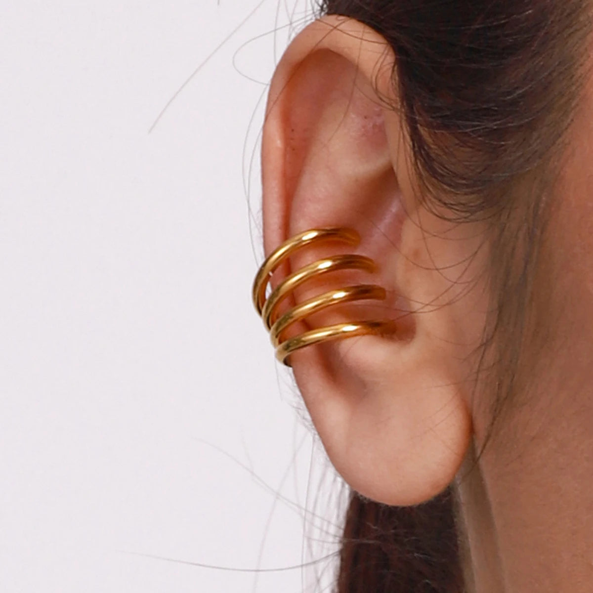 Brinco Piercing Fake Argolas