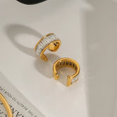 Brinco Piercing Fake Cravejado