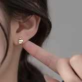 Brinco Joaninha com Zircônia Colorida