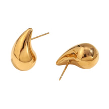 Brinco Gota Delicada Banhado a Ouro 18K