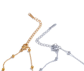 Colar Flor Banhado a Ouro 18K