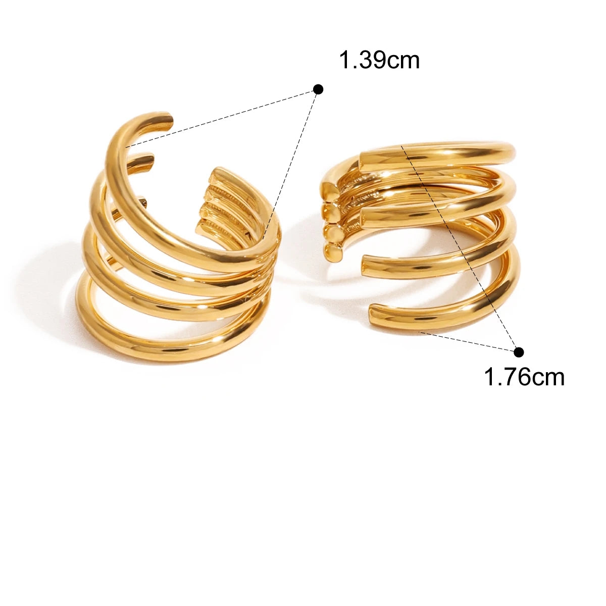 Brinco Piercing Fake Argolas