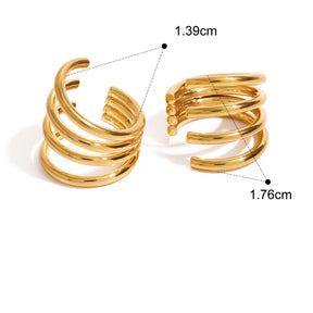 Brinco Piercing Fake Argolas