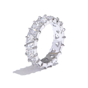 Anel Love Zircônia Banhado a Ouro 18K