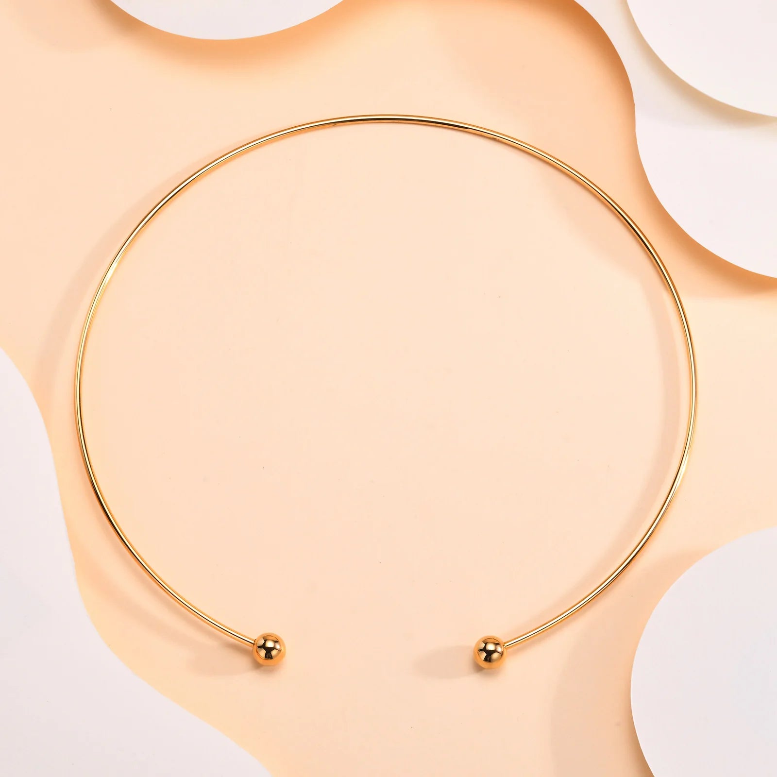 Colar Chocker Fio com Bolinha