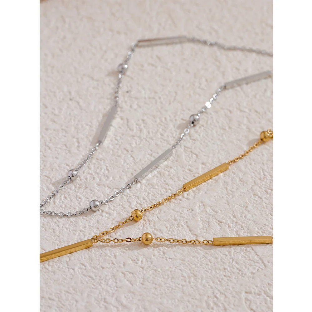 Colar Gravatinha Banhado a Ouro 18K