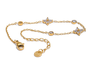 Pulseira Flor Ponto de Luz