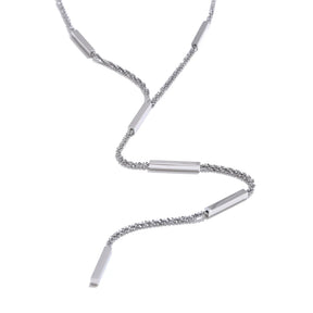 Colar Gravatinha Pingente Palito