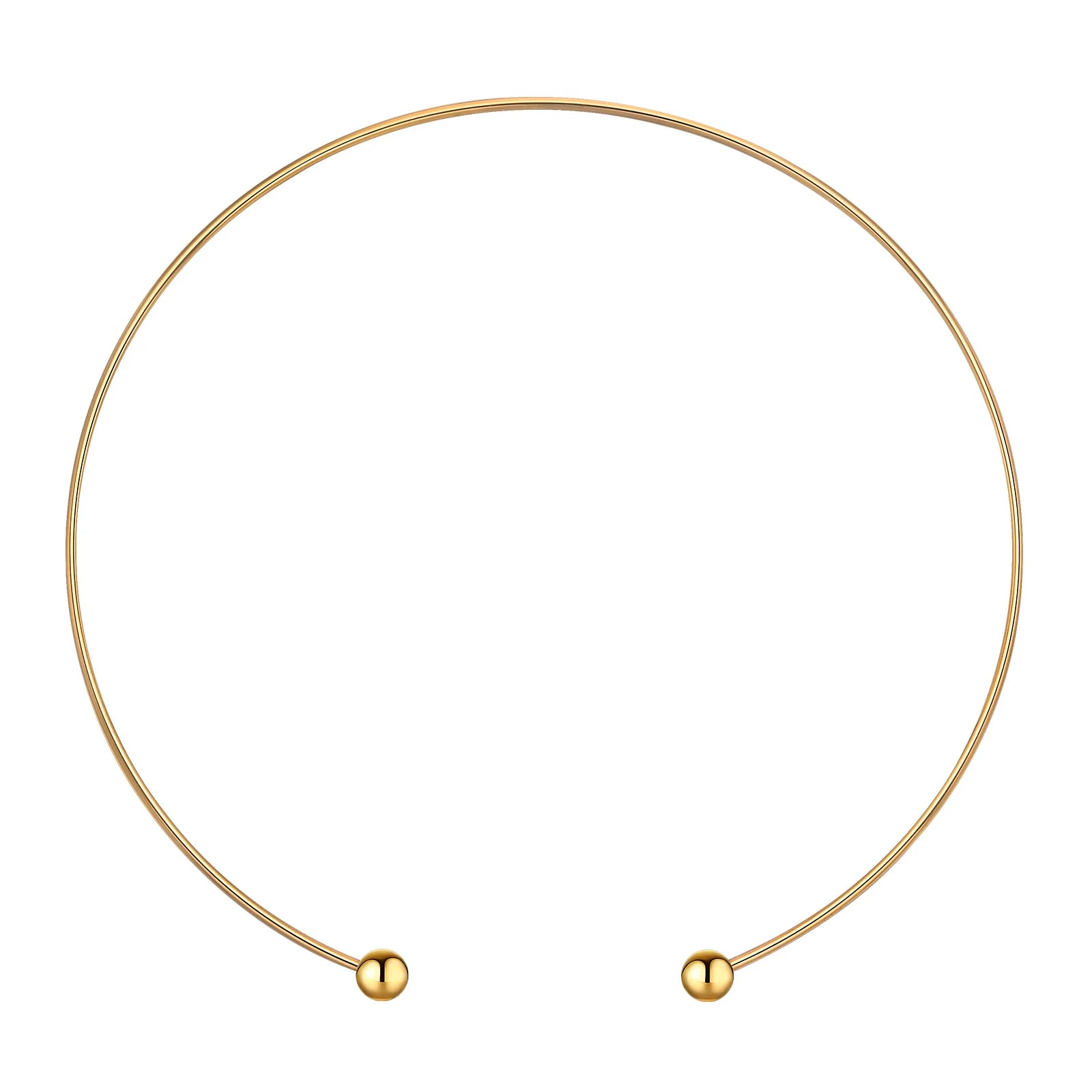 Colar Chocker Fio com Bolinha