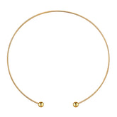 Colar Chocker Fio com Bolinha