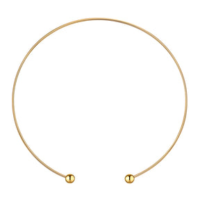 Colar Chocker Fio com Bolinha