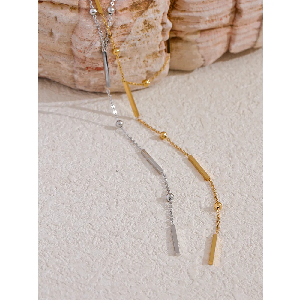 Colar Gravatinha Banhado a Ouro 18K