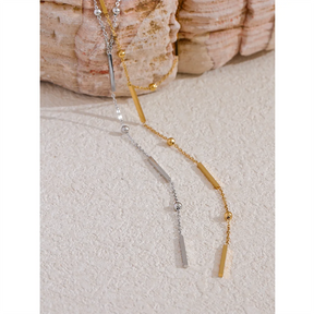 Colar Gravatinha Banhado a Ouro 18K
