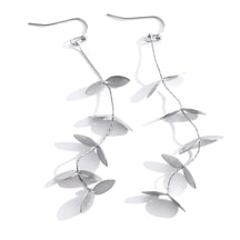 Brinco Folhas Fio Delicado Banhado a Ouro