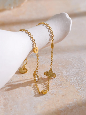 Pulseira Flor Ponto de Luz