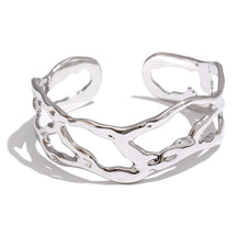 Pulseira Assimétrica Banhada a Ouro 18K