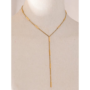 Colar Gravatinha Pingente Palito