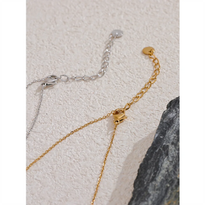 Colar Gravatinha Banhado a Ouro 18K